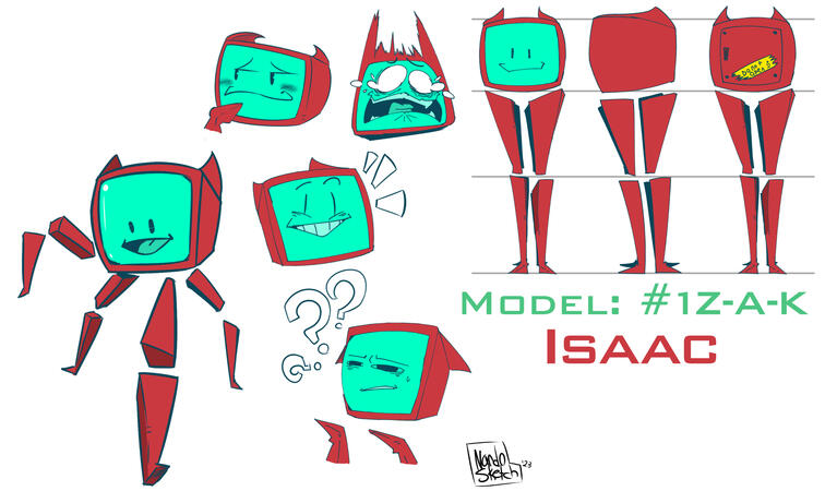 Isaac Character sheet